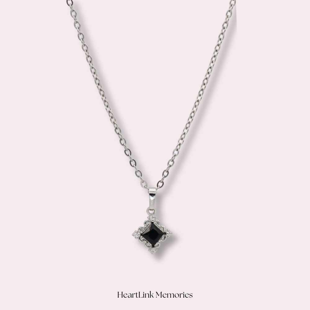 Black Diamond Necklace